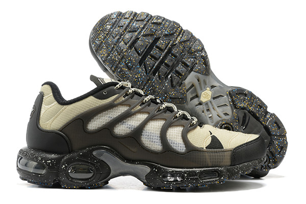 Women's Hot Sale Running Weapon Air Max TN Black/Cream Shoes 0082